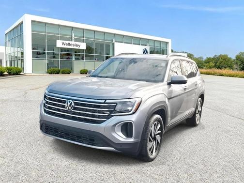 Silver Mist Metallic 2026 Volkswagen Atlas 2.0T SE W/TECHNOLOGY
