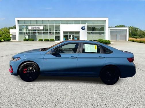 Monterey Blue W/Deep Black Roof 2026 Volkswagen Jetta GLI 2.0T Autobahn