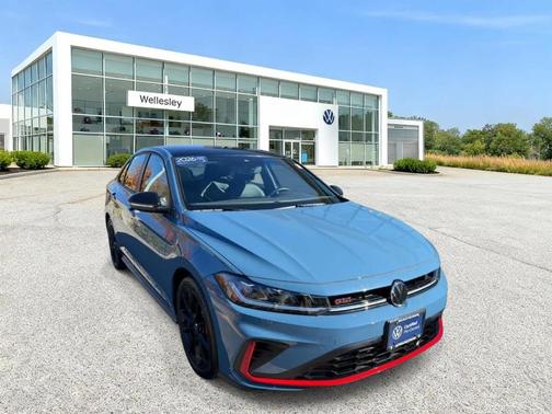 Monterey Blue W/Deep Black Roof 2026 Volkswagen Jetta GLI 2.0T Autobahn
