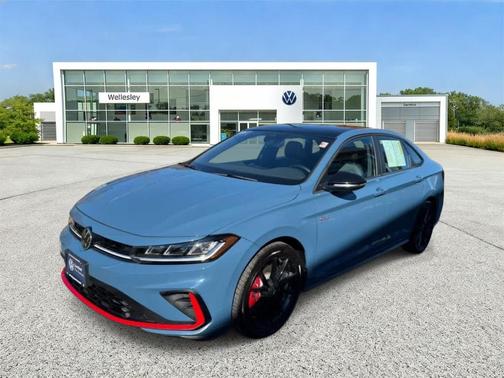 Monterey Blue W/Deep Black Roof 2026 Volkswagen Jetta GLI 2.0T Autobahn