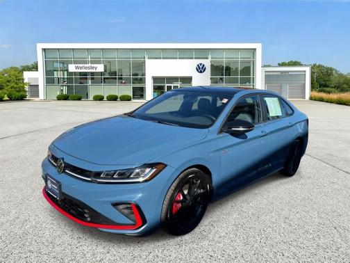 Monterey Blue W/Deep Black Roof 2026 Volkswagen Jetta GLI 2.0T Autobahn
