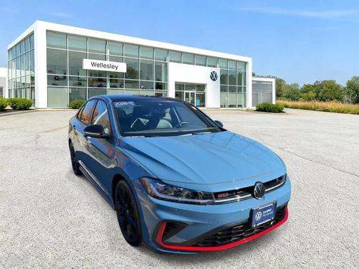 Monterey Blue W/Deep Black Roof 2026 Volkswagen Jetta GLI 2.0T Autobahn