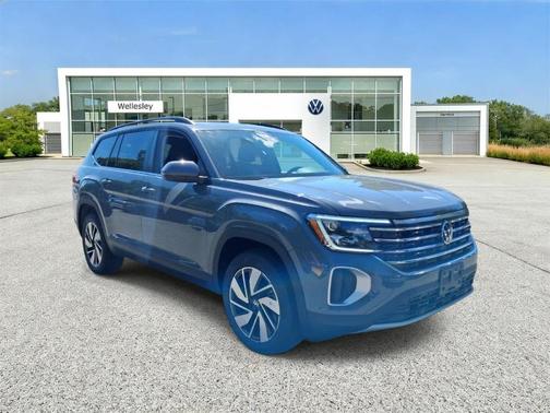 Pure Gray 2026 Volkswagen Atlas 2.0T SE W/TECHNOLOGY