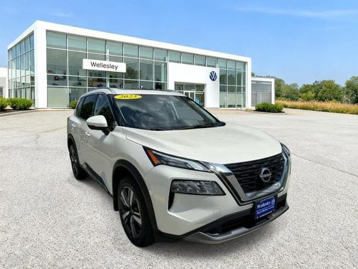 White 2023 Nissan Rogue SL
