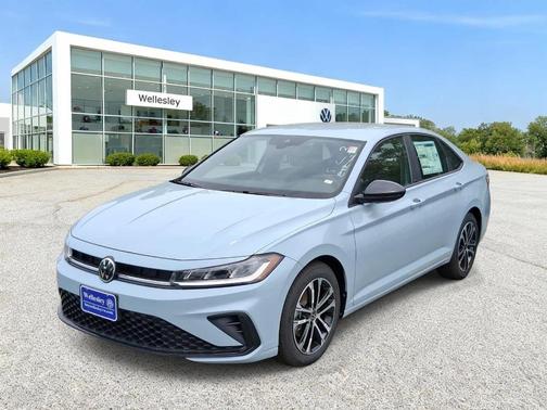 Gray 2026 Volkswagen Jetta 1.5T Sport