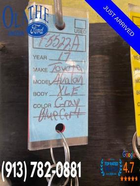 2017 Toyota Avalon XLE TOURING