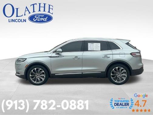 SILVER RADIANCE MET CC 2023 Lincoln Nautilus RESERVE