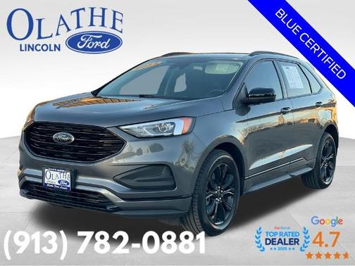 CARBONIZED GRAY 2022 Ford Edge SE SUV