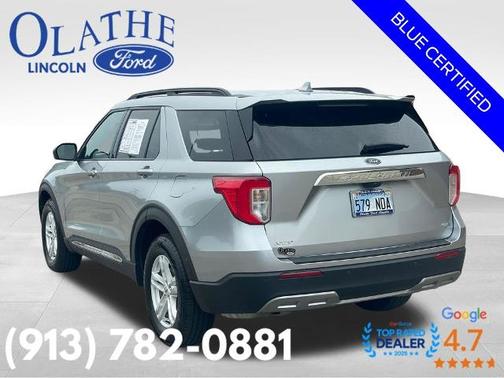 ICONIC SILVER METALLIC 2020 Ford Explorer XLT