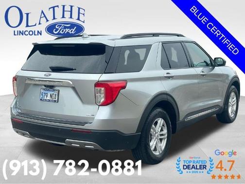 ICONIC SILVER METALLIC 2020 Ford Explorer XLT