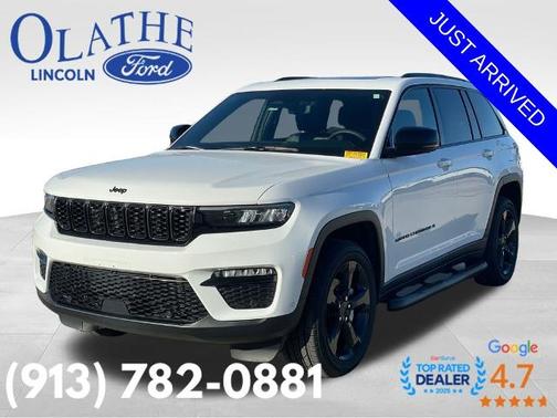 Bright White Clearcoat 2024 Jeep Grand Cherokee LIMITED SUV