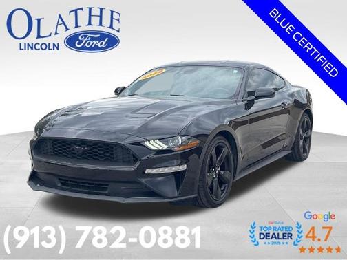 SHADOW BLACK 2022 Ford Mustang ECOBOOST PREMIUM