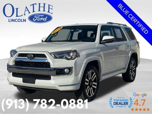 Blizzard Pearl 2019 Toyota 4Runner LIMITED SUV
