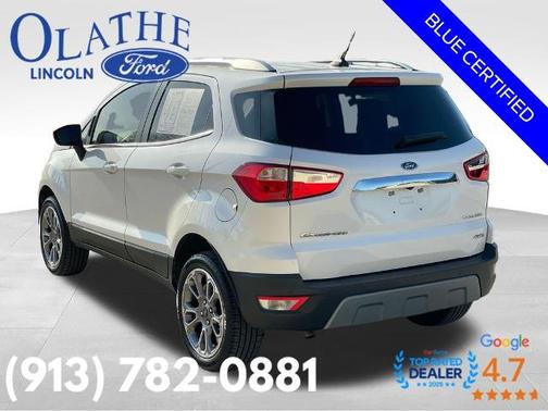 WHITE PLATINUM MET TRI-COAT 2019 Ford EcoSport TITANIUM