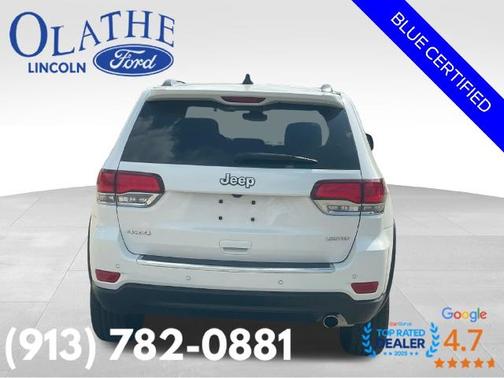 Bright White Clearcoat 2022 Jeep Grand Cherokee LIMITED