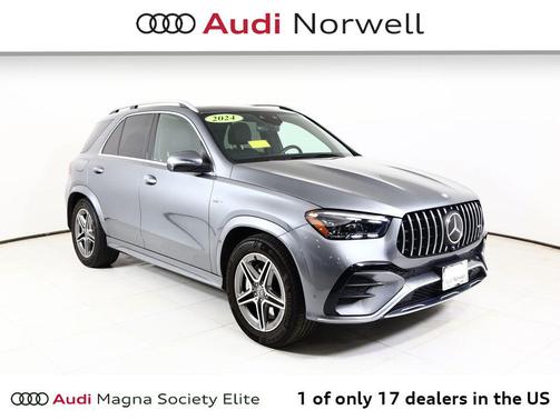 Gray 2024 Mercedes-Benz AMG GLE 53 4MATIC+