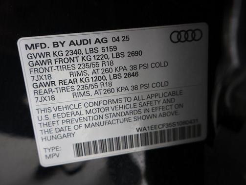2025 Audi Q3 45 S line Premium Plus