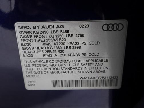 2023 Audi Q5 45 S line Premium Plus