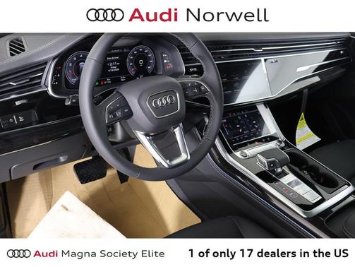 Mythos Black Metallic 2026 Audi Q8 55 Premium Plus