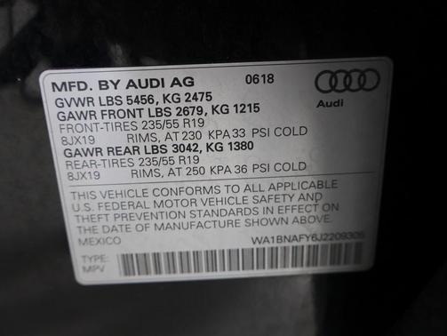 2018 Audi Q5 2.0T Tech Premium