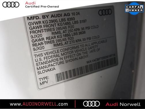 2025 Audi Q7 45 Premium