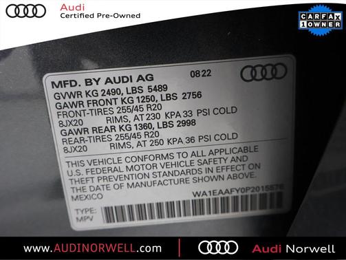 2023 Audi Q5 45 S line Premium Plus