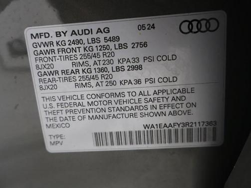 2024 Audi Q5 45 S line Premium Plus