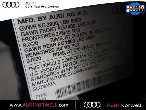 2023 Audi Q7 45 Premium