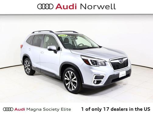 Ice Silver 2021 Subaru Forester Limited