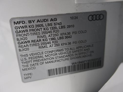 2025 Audi SQ5 3.0T Premium Plus