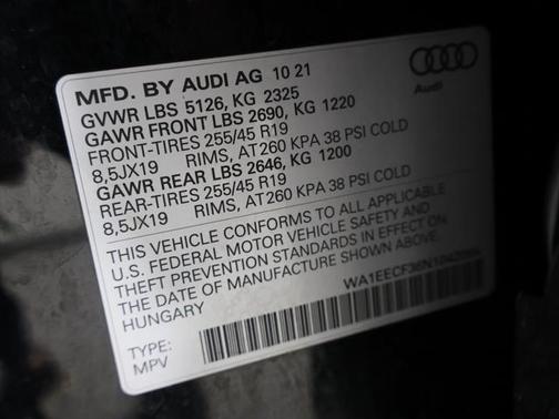 2022 Audi Q3 45 S line Premium Plus