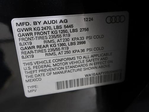 2025 Audi Q5 45 S line Premium Plus