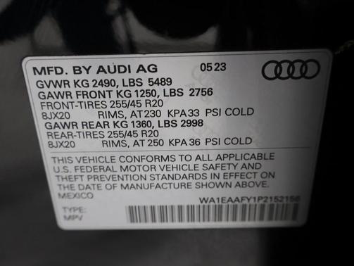 2023 Audi Q5 45 S line Premium Plus