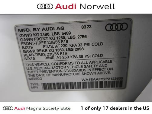 2023 Audi Q5 45 S line Premium Plus