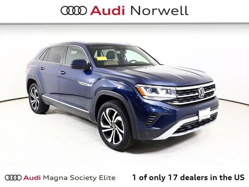 Tourmaline Blue Metallic 2023 Volkswagen Atlas Cross Sport 3.6L V6 SEL
