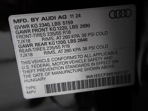 2025 Audi Q3 45 S line Premium Plus