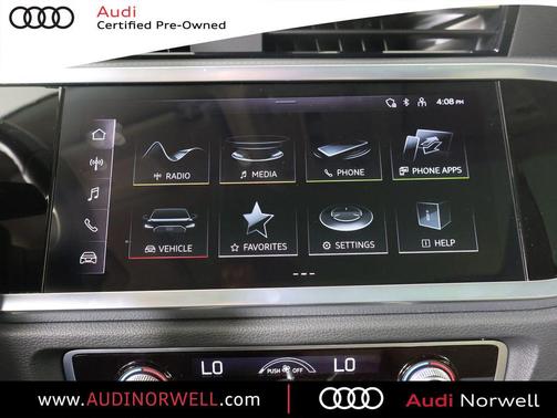 Glacier White Metallic 2023 Audi Q3 Premium 45 TFSI S line quattro Tiptronic