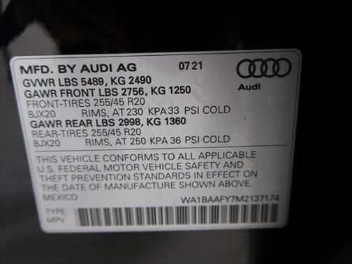 2021 Audi Q5 45 Premium Plus