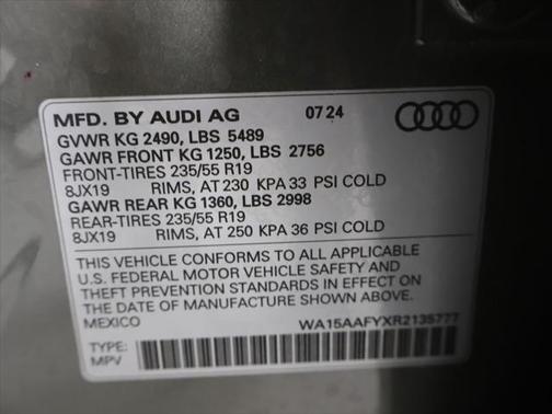2024 Audi Q5 45 S line Premium Plus