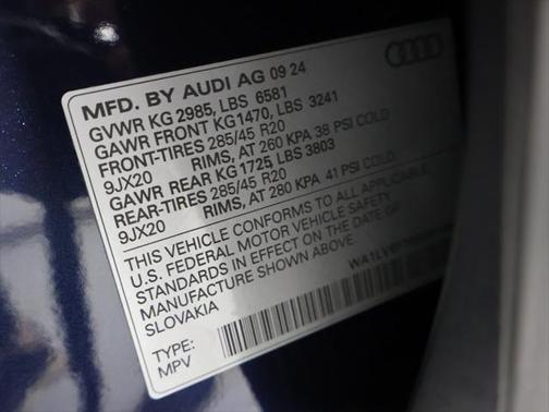 2025 Audi Q7 55 Premium Plus