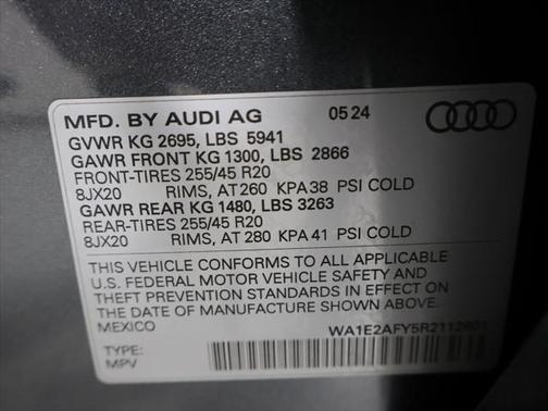 2024 Audi Q5 e 55 S line Premium Plus