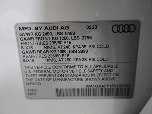 2023 Audi Q5 45 S line Premium