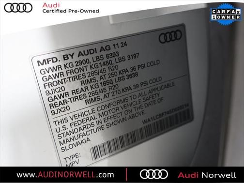 2025 Audi Q7 45 Premium Plus