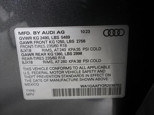2024 Audi Q5 45 S line Premium