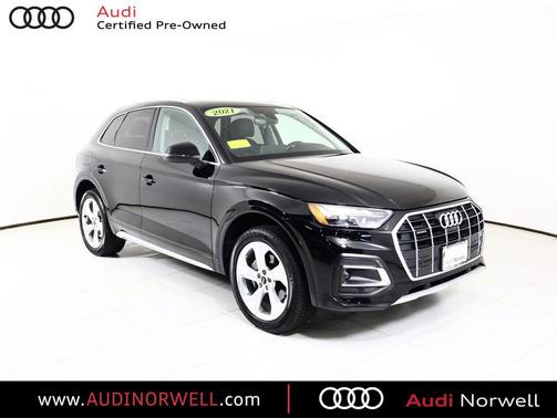 Brilliant Black 2021 Audi Q5 45 Premium Plus