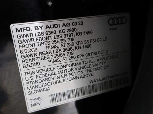 2021 Audi Q7 45 Premium