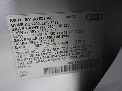 2024 Audi Q5 45 S line Premium Plus