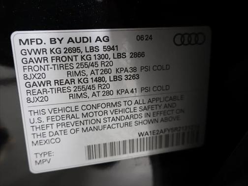 2024 Audi Q5 e 55 S line Premium Plus