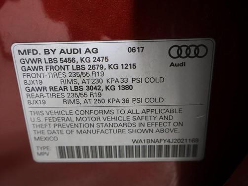 2018 Audi Q5 2.0T Tech Premium