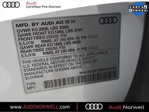 2025 Audi Q7 45 Premium